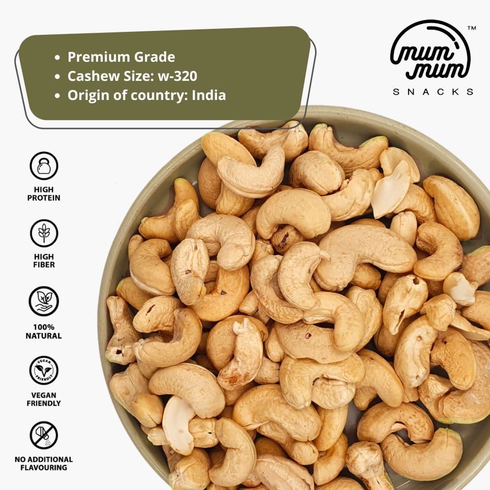 India Roasted (Unsalted) Cashew Nut — photo 2