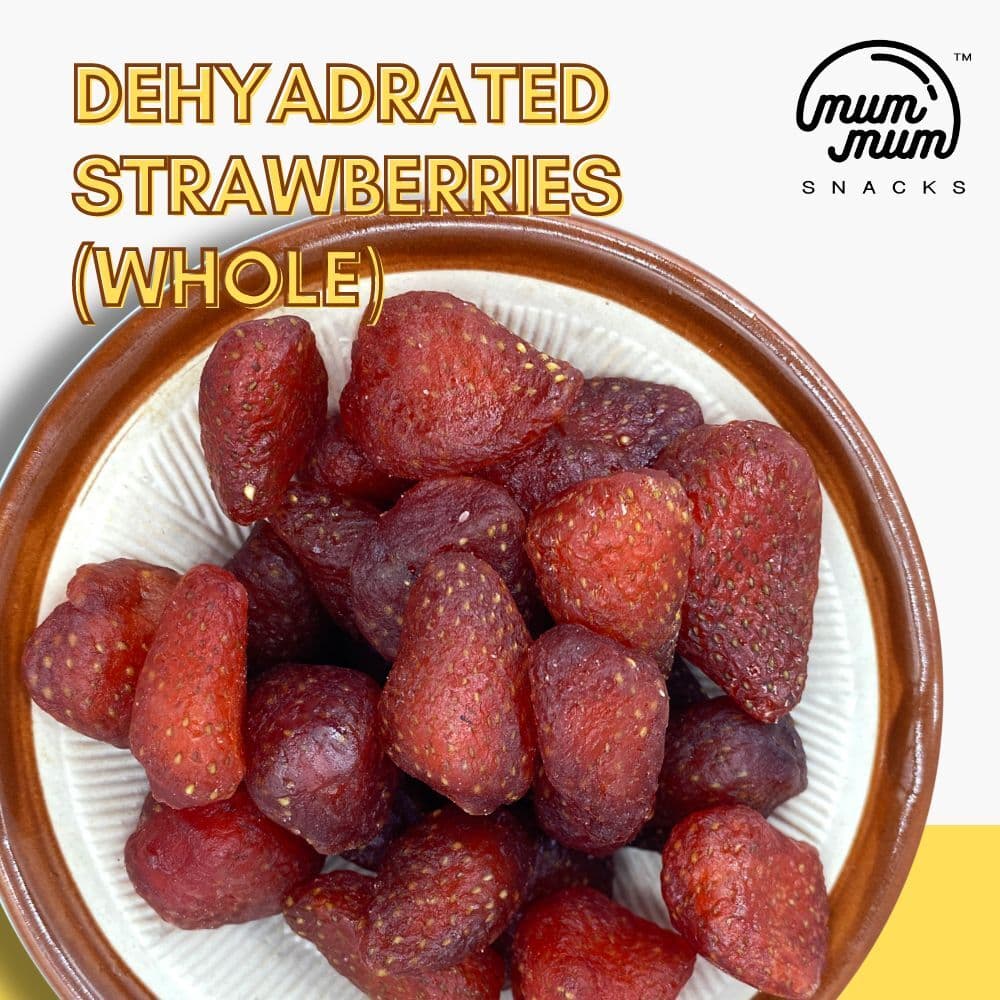 Whole Dried Strawberries (Low Sugar) — photo 1