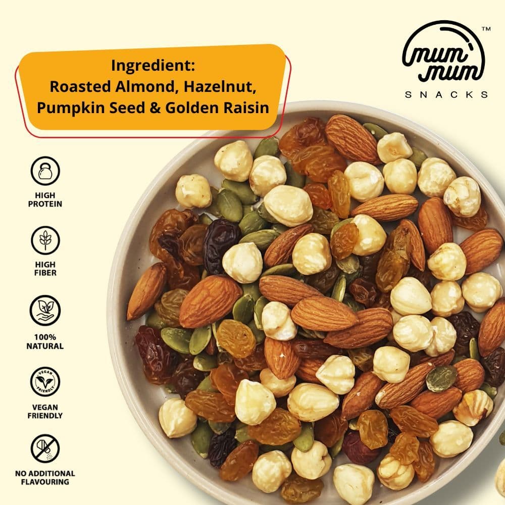 Cholesterol Balance Mix - Almond, Hazelnut, Pumpkin Seed & Golden Raisin — photo 2
